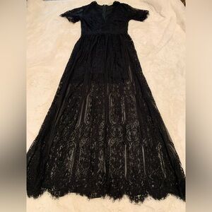 New without tags Western style lace dress
